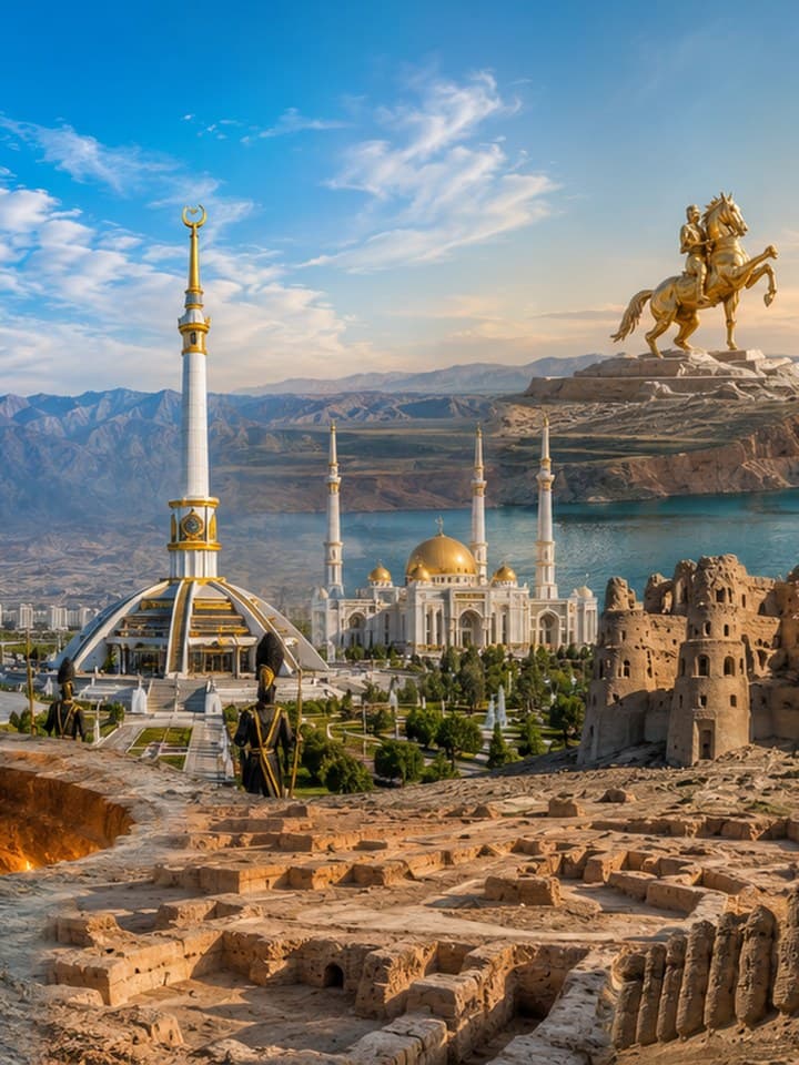 Köýtendag mountains, Turkmenistan